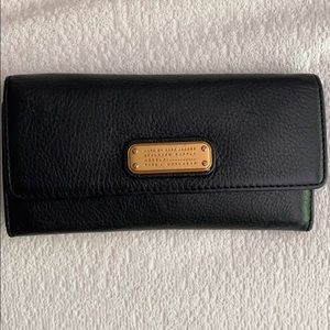 Black leather Marc Jacobs wallet